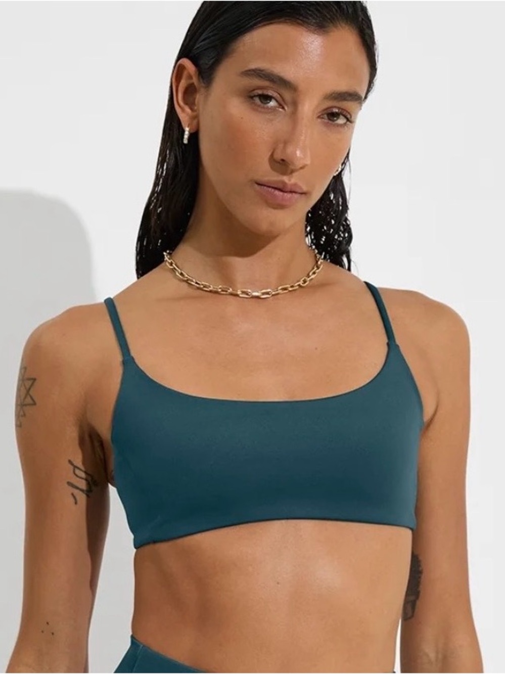 Left on Friday Pool Days Top in Deep End, Medium